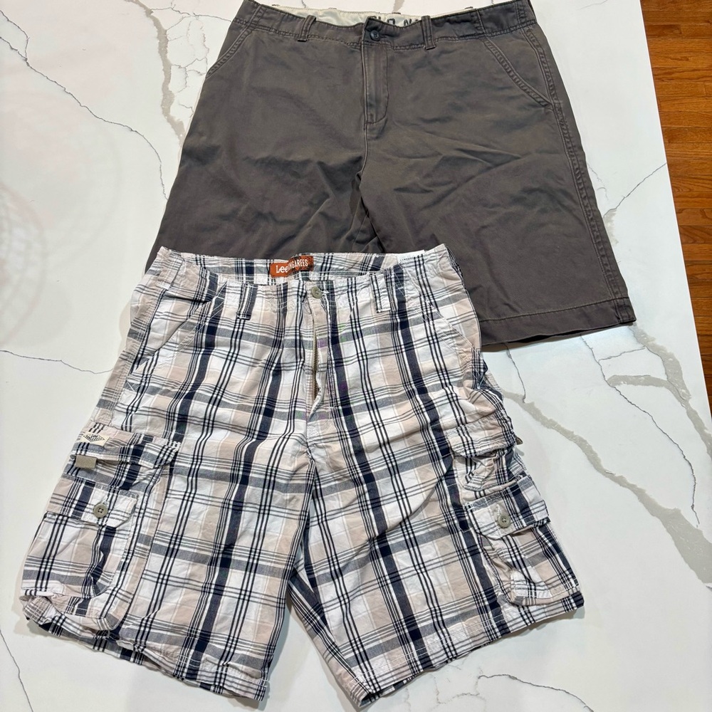 Bundle!  2 pair men’s shorts both 36/32